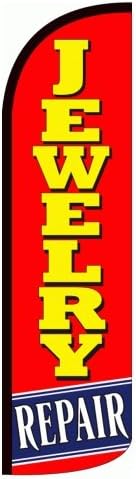 JEWELRY REPAIR X-Large"WINDLESS" Swooper Flag