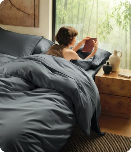 Bedsure PureWoven Cooling Duvet Cover, Ideal for Hot Sleepers, King Size