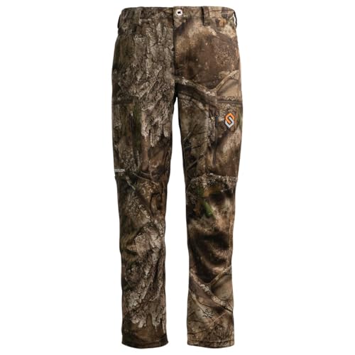 ScentLok Camo Hunting Pants for Men - Savanna Aero Fuse Lightweight Gear (Realtree APX, Medium)