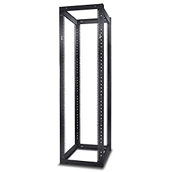 APC NetShelter 4 Post Open Frame Rack 44U Square Holes AR203A