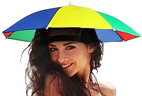 SC Sapphire Gorgeous Skin Collection Umbrella Hat, Sun Hat, Outdoor Hats for Sun Protection, Packable Beach Hat for Women Men Kids, Fits Beach Bag [1 Hat] (Clown Pattern)