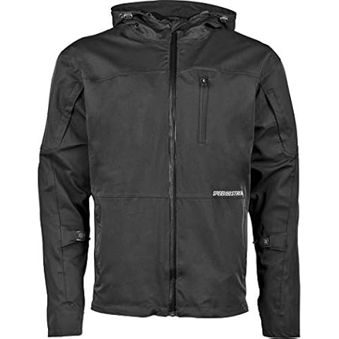 Speed and Strength Men's Fame and Fortune Textile Jacket, Black, Large Cover