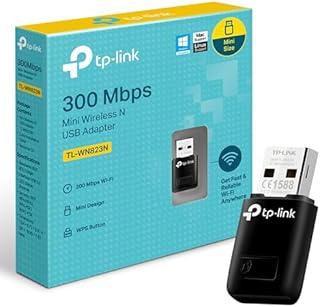 Tp-Link TL-WN823N, Modem Sieci Bezprzewodowej USB 300 Mbit/s, Czarny
