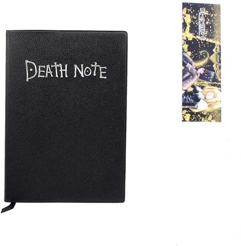 Clafund - Anime Replica Scrapbook Taccuino Nero: Registra i Tuoi Ricordi con Stile