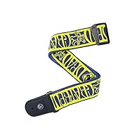 Nylon woven design adjustable from 35" to 59.5" "Steal Your Face" and "Dancing Bear" options 4 different colorways available Grateful Dead signature guitar picks also available.