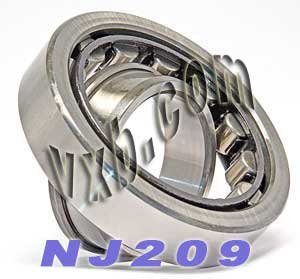 NJ209 Cylindrical Roller Bearing 45x85x19 Cylindrical Bearings: Deep ...