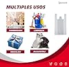 DAYMAND STORE | Bolsas de Plastico ECONOMICAS en paquete de 200 uds | Bolsas plastico ideales para objetos pequeños de poco peso | Medida Bolsa Desplegada: 30x40 cm - Leer descripción #4