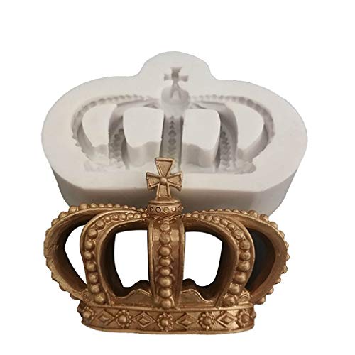 Big Cross Royal Crown Funny DIY 3D Silicone Mold Making Ice Blocks Candy