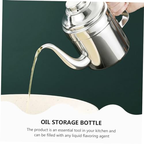 Olla de aceite de acero inoxidable duradera para proteger tus salsas 8