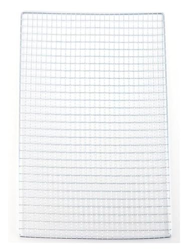 Filet de barbecue carré 30x40 cm durable pour camping - 2