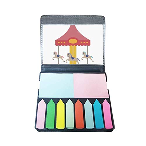 Carrousel coloré post-it pour organiser vos lectures de manière ludique