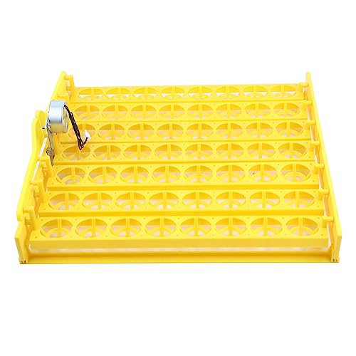 Hoseonfn Mini Incubator Natcher, para giro automático de huevos, herramienta de bandeja con motor, 56 huevos de capacidad