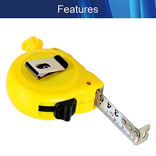Cinta Métrica 5 m Largo 19 mm Ancho Cuerpo Plástico miniatura 3