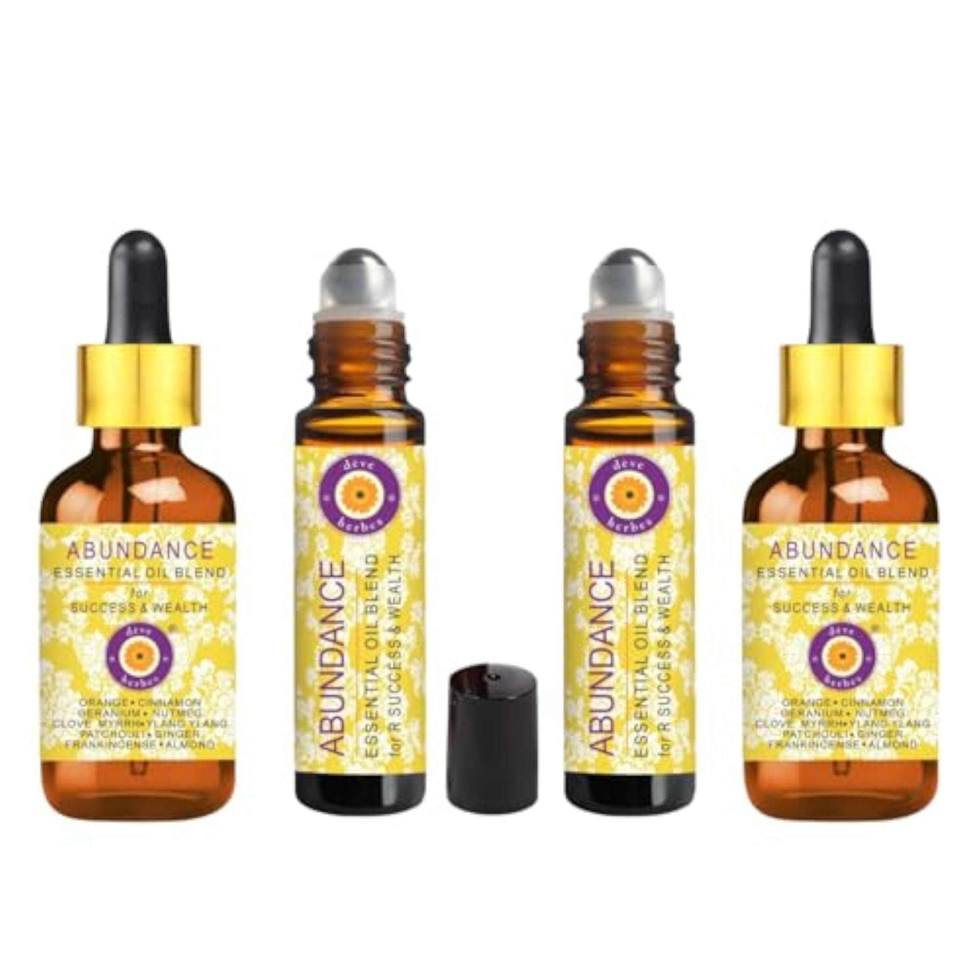 ABUNDANCE Essential Oil Blend for Success & Wealth, 30ml