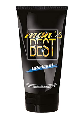 JOYDIVISION Man's Best Gel lubricante anal - 150 ml lubricante compatible con preservativos de látex, larga duración de lubricación