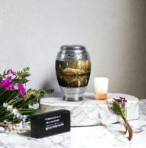 Image of Bear Urn - Small Urns for Human Ashes Keepsake - Urns for Ashes Adult Female Mom (3 inch Pack of 4)