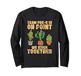 Team Pre-k Kawaii Cactus Back To School Graphics
