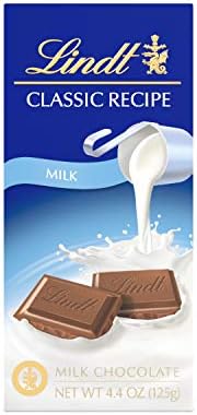 Lindt Classic Recipe Milk Chocolate Bar, 4.4 Ounce, Packaging May Vary