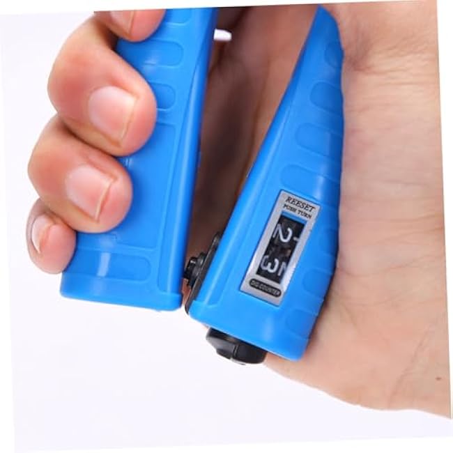 Happyyami 2Pcs Hand Gripper Strength Trainer with Handles Fitness Grip Exerciser for Arm and Wrist Workout for Gym and Daily Use Random Color