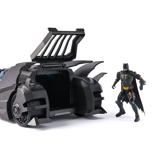 DC Comics Coffret Crusader Batmobile avec 4 figurines articulées jouets pour garçons et filles à partir de - vue 4