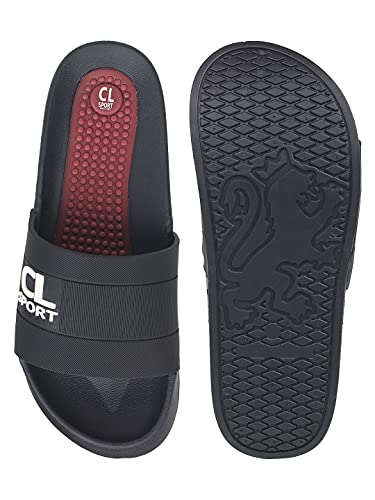 Image of mens Cl-f-m-205 grey-navy Slipper