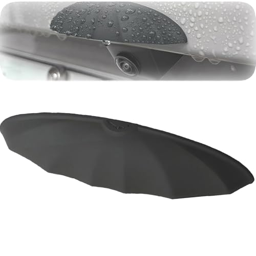 Image of Car Rear View Camera Cover, Anti-Rain Car Reversing Cameras Protection, Silicone Modification Protective Sticker for Car Camera, Non-Destructive Installation for Most Cars