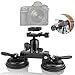 Produktbild Stark Saugnapfkraft DSLR Systemkamera Saugnapft Halter Saugnapfhalterung Camcorder 360°Panorama mit drehbar Kugelkopf Halterung kompatibel mit Nikon Sony Canon für schnell Geschwindichkeit Aufnahmen