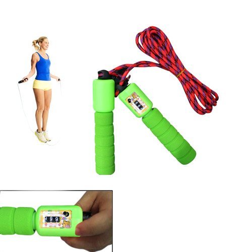 Image of Skipping Rope with Jump Counter (Colors May Vary)