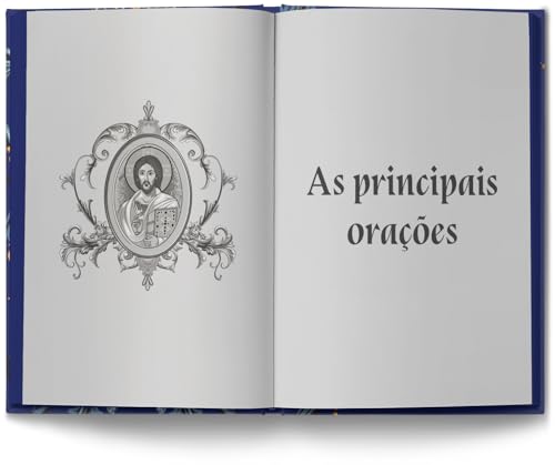 O livro das orações católicas: Capa Floral
