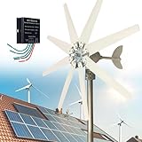 Photo Gallery richigblosmum generatore eolico con 8 pale, generatore eolico da 400w 12v/24v/48v, generatore eolico con controller mppt, per marina, casa, vento solare ibrido,24v Photo Gallery richigblosmum generatore eolico con 8 pale, generatore eolico da 400w 12v/24v/48v, generatore eolico con controller mppt, per marina, casa, vento solare ibrido,24v