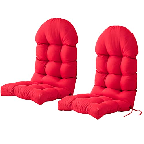 Enipate Adirondack Chair Cushions Set Of 2, Weather Resistant Patio Chair Cushion For Adirondack, Thicken Outdoor Seat Pads High Back Rocking Chair Cushion #TOP9
