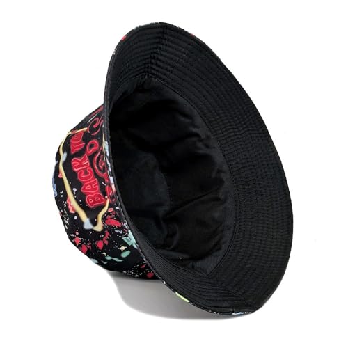 Image of Quanhaigou Bucket Hat for Men Women,Packable Reversible Printed Sun Hats,Fisherman Outdoor Summer Travel Hiking Beach Caps