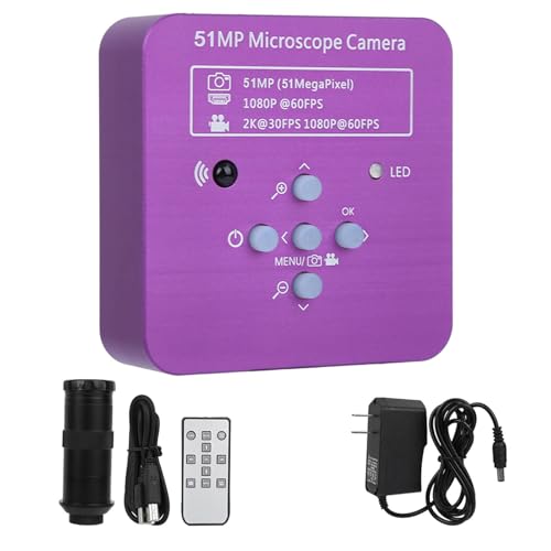 Industrial Digital Microscope Camera for Fingerprint Ticket Identification 51MP with USB HighSpeed