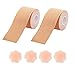 MNSFA Nastro per Sollevare Il Seno, Reggiseno Adesivo in Stick, Ottenere Sollevamento e Push up in Tutti Gli Indumenti, Tessuti, Tipi di Vestiti | Impermeabile (2pcs Skin)