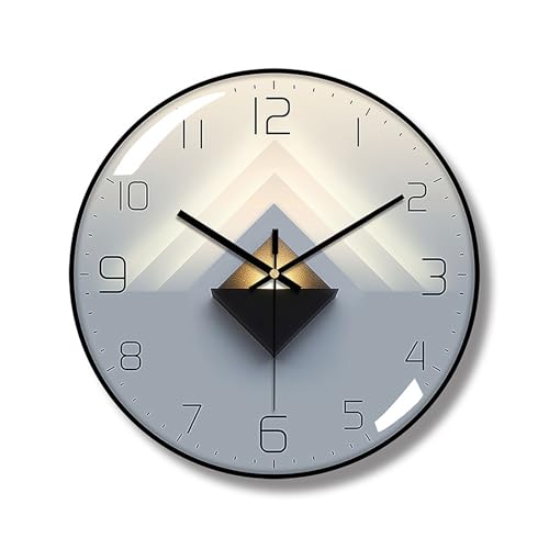 掛け時計 電波時計 静音 北欧 立体文字 おしゃれ 壁掛け 時計 壁掛け時計 ウォールクロック おしゃれ インテリア ホーム飾り 創造的/壁掛け時計 北欧 掛時計 自宅 寝室 部屋飾り 台所 オフィス 玄関 (ブラックエッジ,A) (黒枠,D)