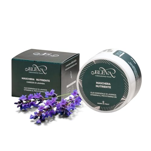 Maschera Districante per Cani a Pelo Lungo e Semi-Lungo – Nutriente alla Lavanda con Vitamine – Mantello Morbido e Luminoso – Made in Italy – 100 ml - ELEVA PET