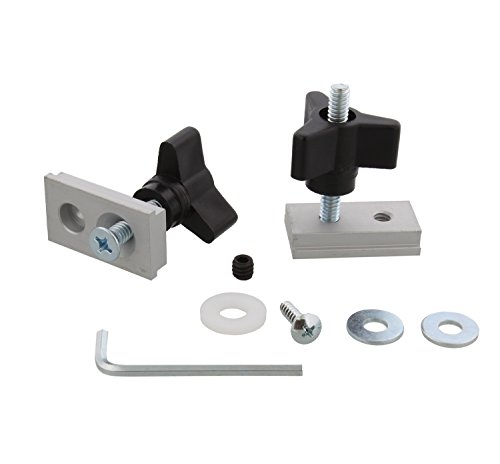 DCT Miter Track Slot Fixture Hardware 12-Piece Kit, 3/4 x 3/8in – Table