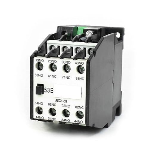 Relais contacteur CA JZC1-53 36V 50Hz triphasé 5NO 3NC pour un contrôle précis des moteurs