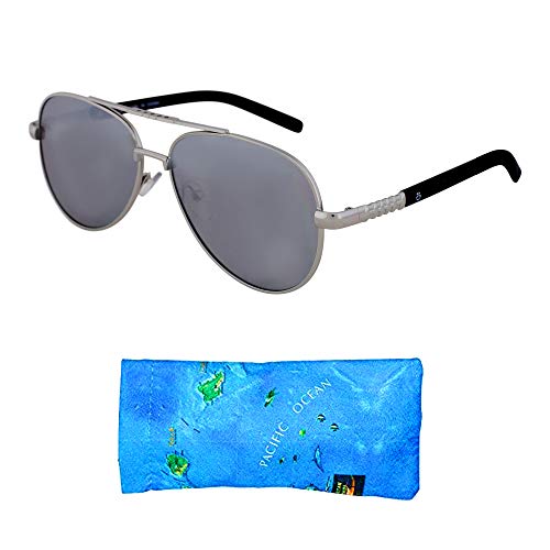 Aviator Sunglasses for Teen Girls & Boys â€“ Mirrored Lenses UV Protection Sunglasses for Kids, Youth, Teenagers | Cute Sunglasses for Girls Trendy, Small Aviator Sunglasses for Women (Silver)