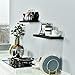 WELLAND Simons Floating Wall Shelf Ledge Shelves, 36-Inch, Black