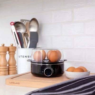 Lakeland 7 Boiled Egg Cooker, Black - Image 2
