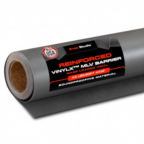 VinylX Reinforced Mass Loaded Vinyl Soundproof Barrier