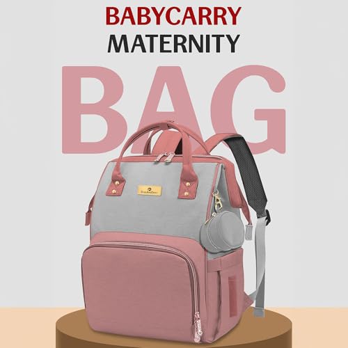 Image of StarAndDaisy Diaper Bag for Mothers for Travel /Maternity Bag with 16 Multi-Purpose Pockets with Quick Access Diaper & Mobile Pocket /Diaper Bag for Baby