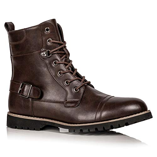 Metrocharm MC314 Men's Lace Up Cap Toe Fashion Oxford Boot