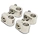 9.5 MM 3/8 INCH ALUMINUM WIRE CLAMP SET OF 4