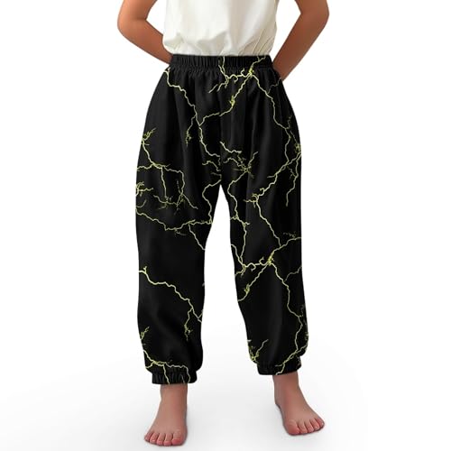 Image of Unisex Little Kids Yoga Trousers Bohemian Beach Pants Baggy Harem Activewear for Boys and Girls Age 3-10