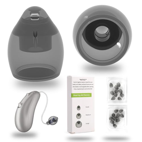 20 pcs Phonak Vented 4.0 Hearing Aid Domes Small Size (0.29inch=7.5mm) Phonak Hearing aid Accessories Hearing Aids Domes for Phonak Audeo Marvel Paradise Lumity Accessory