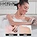 Soft Silicone Body Scrubber, 2 PCS Exfoliating Silicone Loofah, Body Scrubber Shower Brush Exfoliating and Massage 2 in 1, Bath Shower Brush for Cleaning Sensitive Skin Kids Women Men, Lather Well