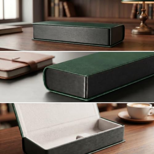 Image of Vemiss Hard Shell Eyeglass Cases, Lightweight Portable Glasses Case for Women Men
