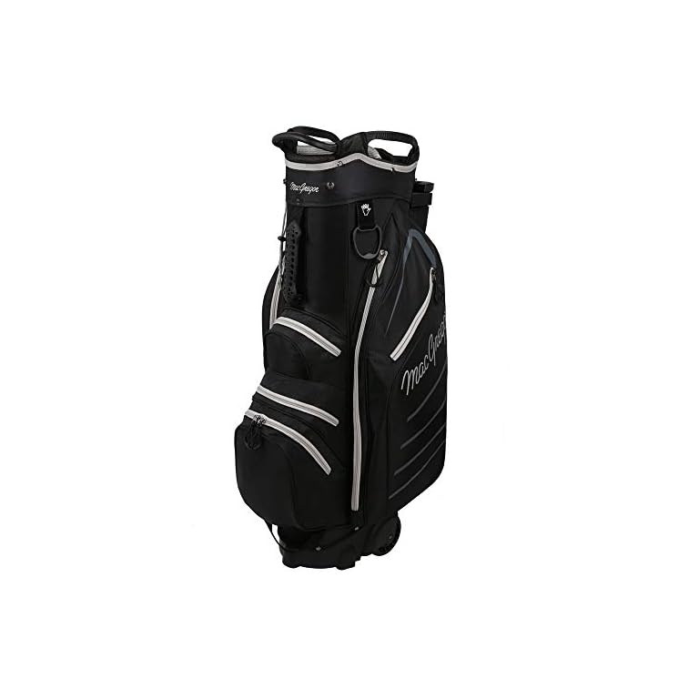 MacGregor Golf VIP Cart Bag with Built in Wheels / Handle, 14 Way